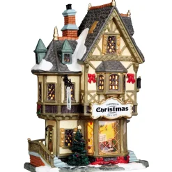 Villaggio di Natale Lemax luminoso Boutique Tannenbaum Christmas Shop