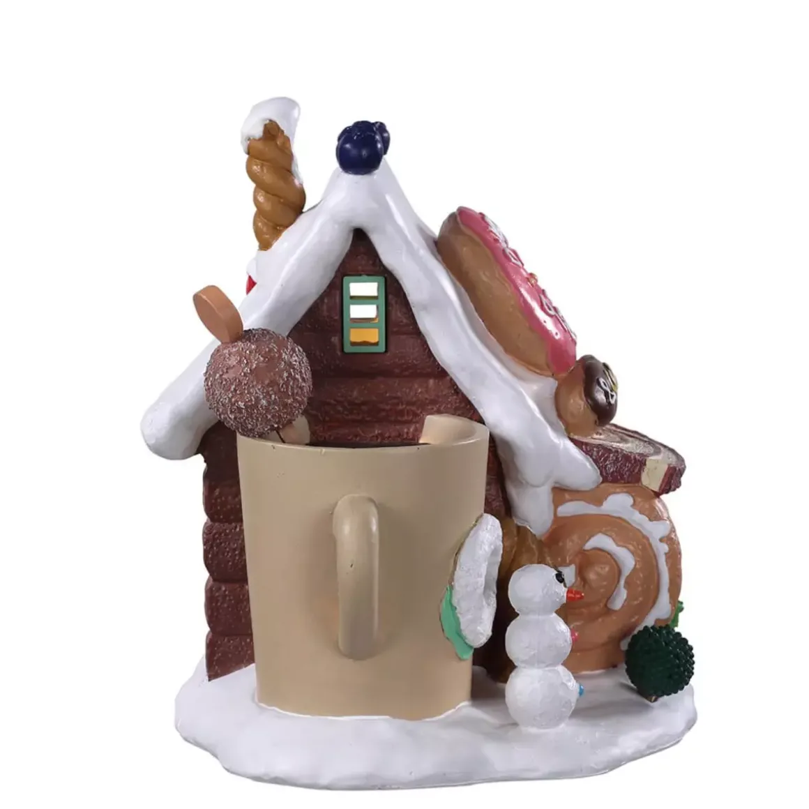 Villagio di Natale Lemax luminoso a pile Beignerie Dudley's