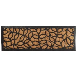 Zerbino Coco (25 x 75 cm) Foglia Tappeti Ingresso