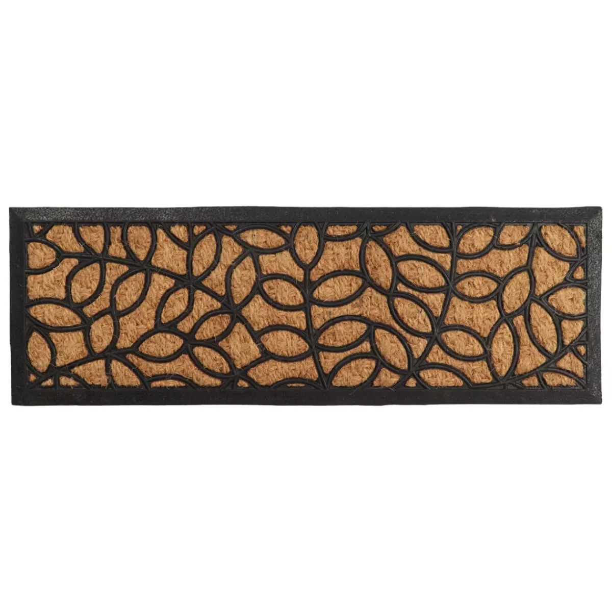 Zerbino Coco (25 x 75 cm) Foglia Tappeti Ingresso