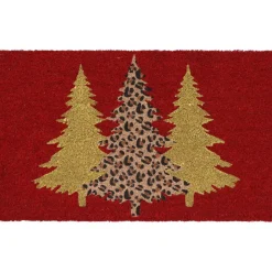 Zerbino di Natale in cocco (45 x 75 cm) Abete Rosso
